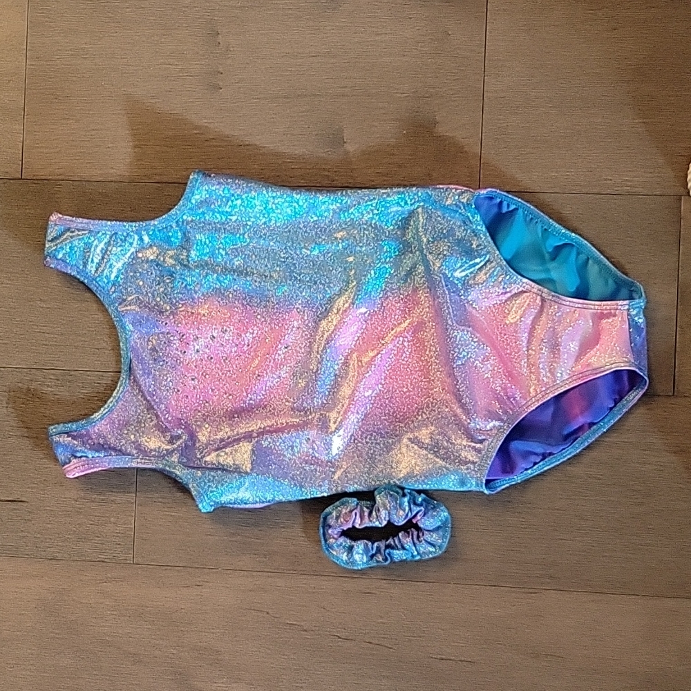 Destira gymnastics leotard, Child Large